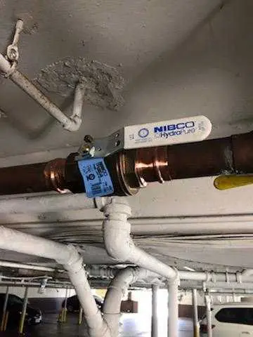 Copper pipe repair and valve work for Backflow Testing in Freeport